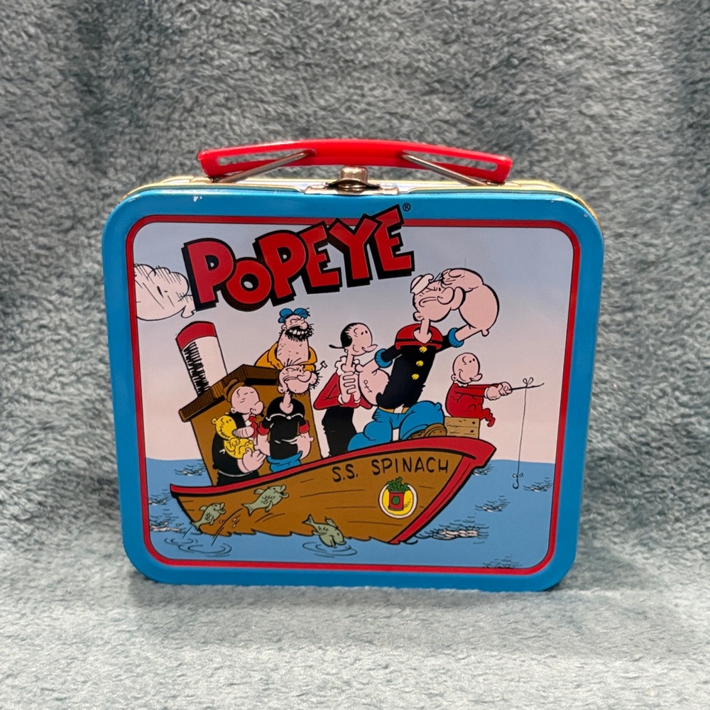 Blue and Red Kids Lunchbox